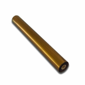 MM161 - Foil ottone metallizzato per plastica e carte patinate - Anima 1 pollice