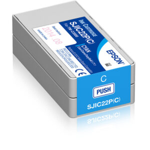 Epson SJIC22P(C): Cartuccia Ciano per Epson C3500